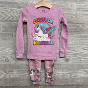 2 Pc LS PJs Forever Magical Unicorns 4