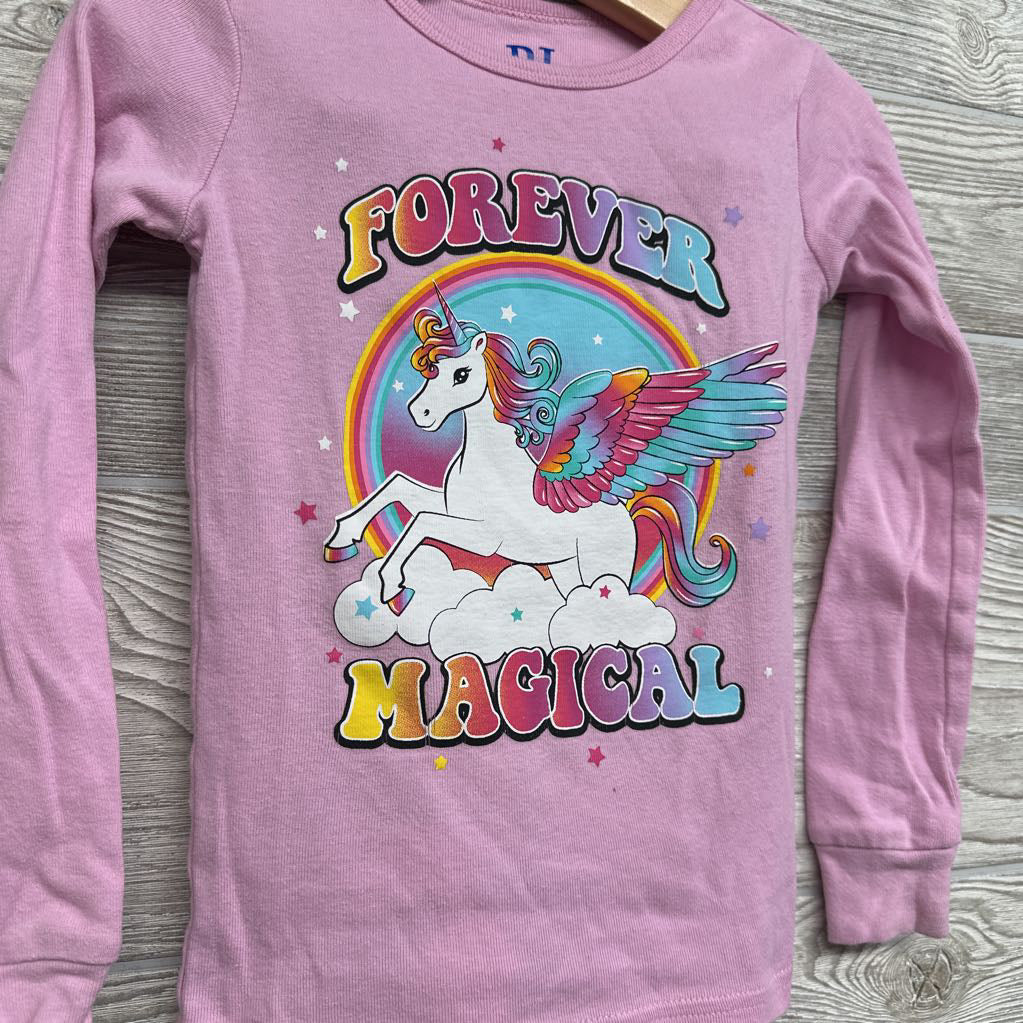 2 Pc LS PJs Forever Magical Unicorns 4