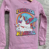 2 Pc LS PJs Forever Magical Unicorns 4