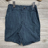 NEW Flat Front Shorts Stripes 3T