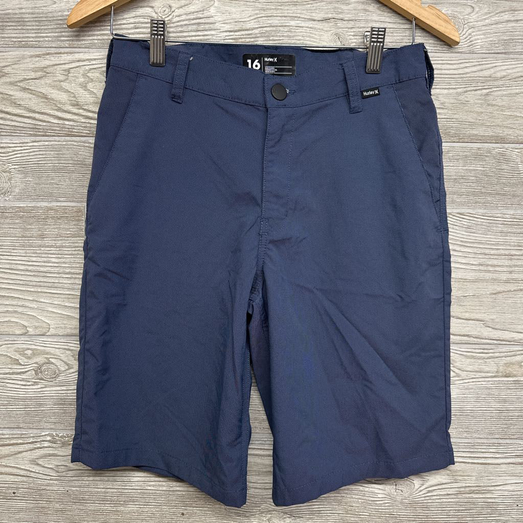 Woven Flat Front Shorts 16