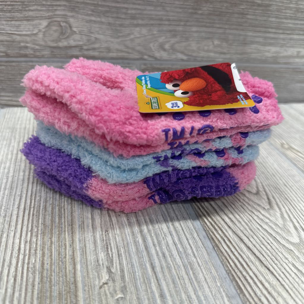 NEW 3 Pk Plush Socks