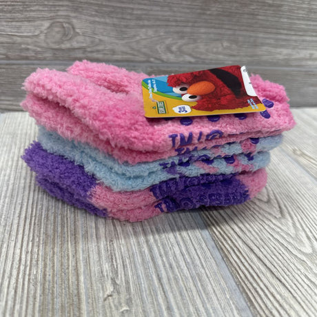 NEW 3 Pk Plush Socks