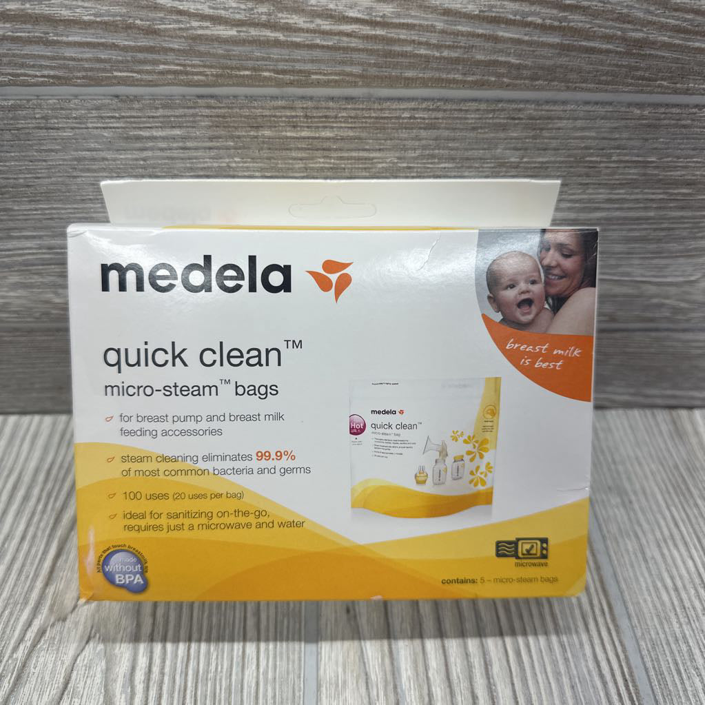 NEW Quick Clean Micro-Steam Bags