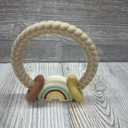 Rattle & Ring Rainbow Teether