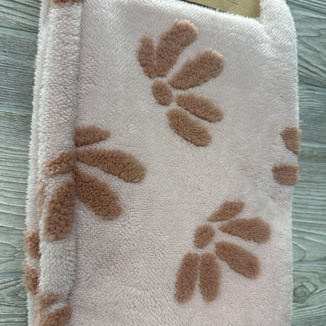 NEW Plush Blanket Flowers