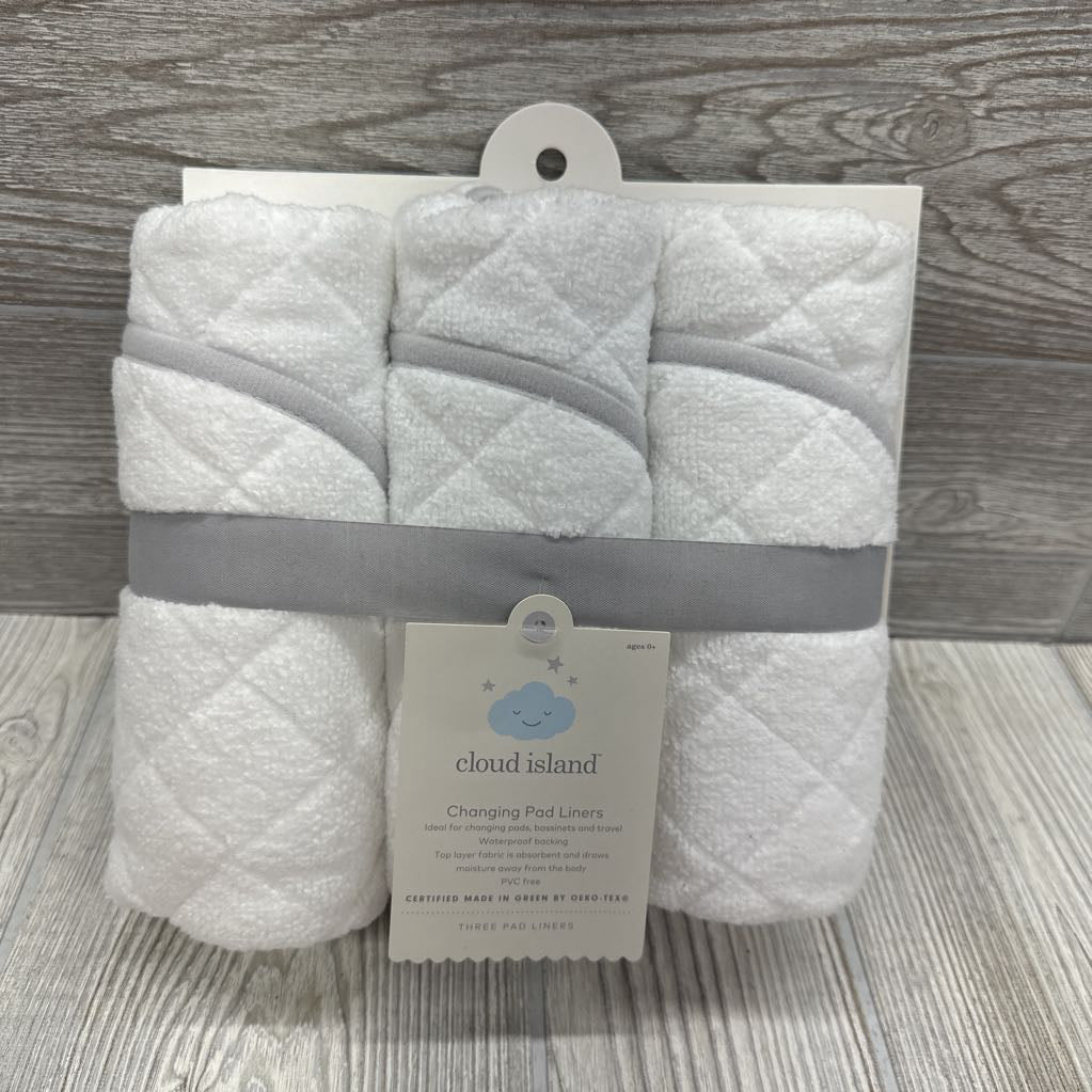 NEW 3 Pk Changing Pad Liners