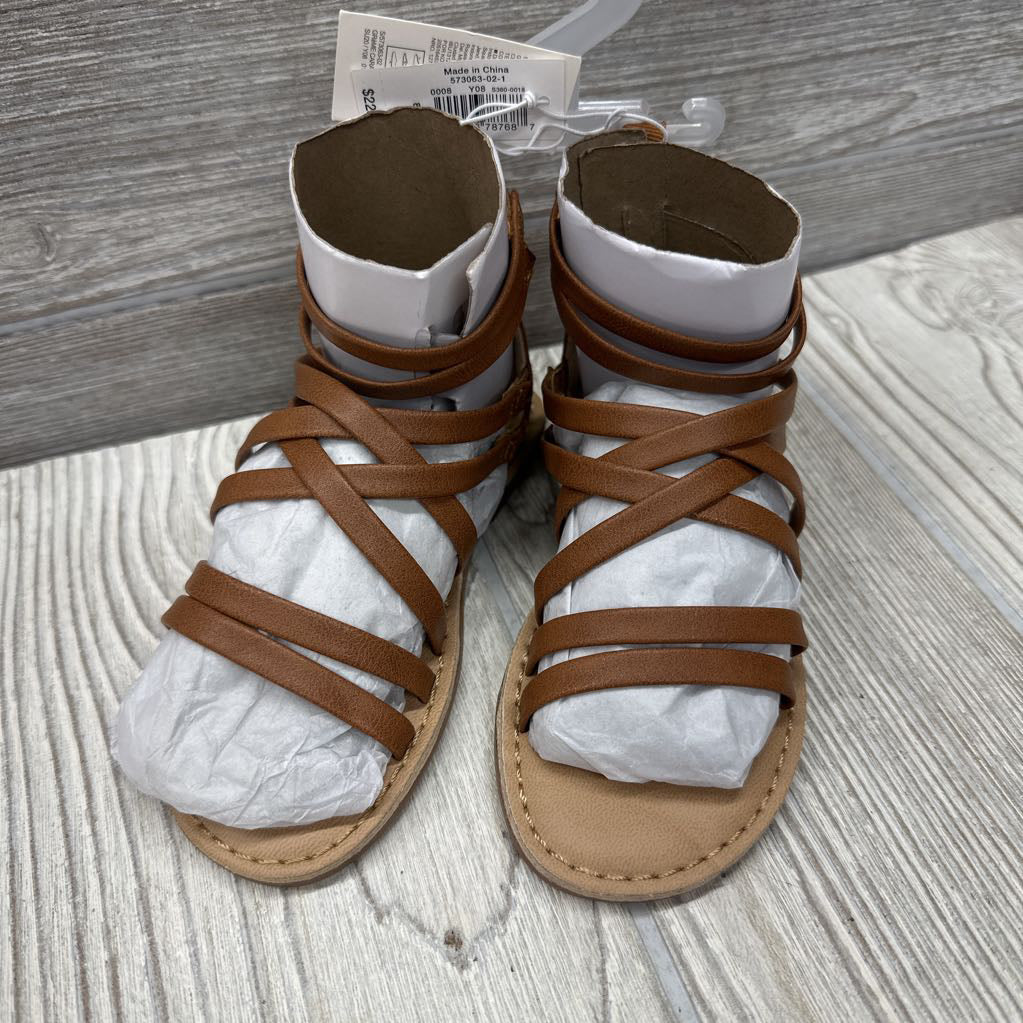 NEW Gladiator Sandals 8c