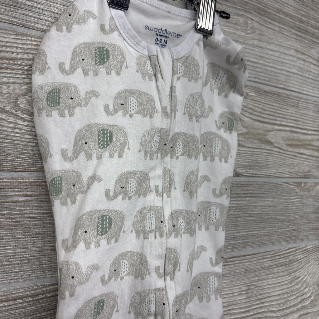 Swaddle Pod Elephants 0-2M