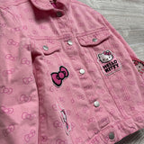 NEW Denim Jacket Bows 7-8