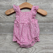 Tank Top Bubble Romper Flowers NB