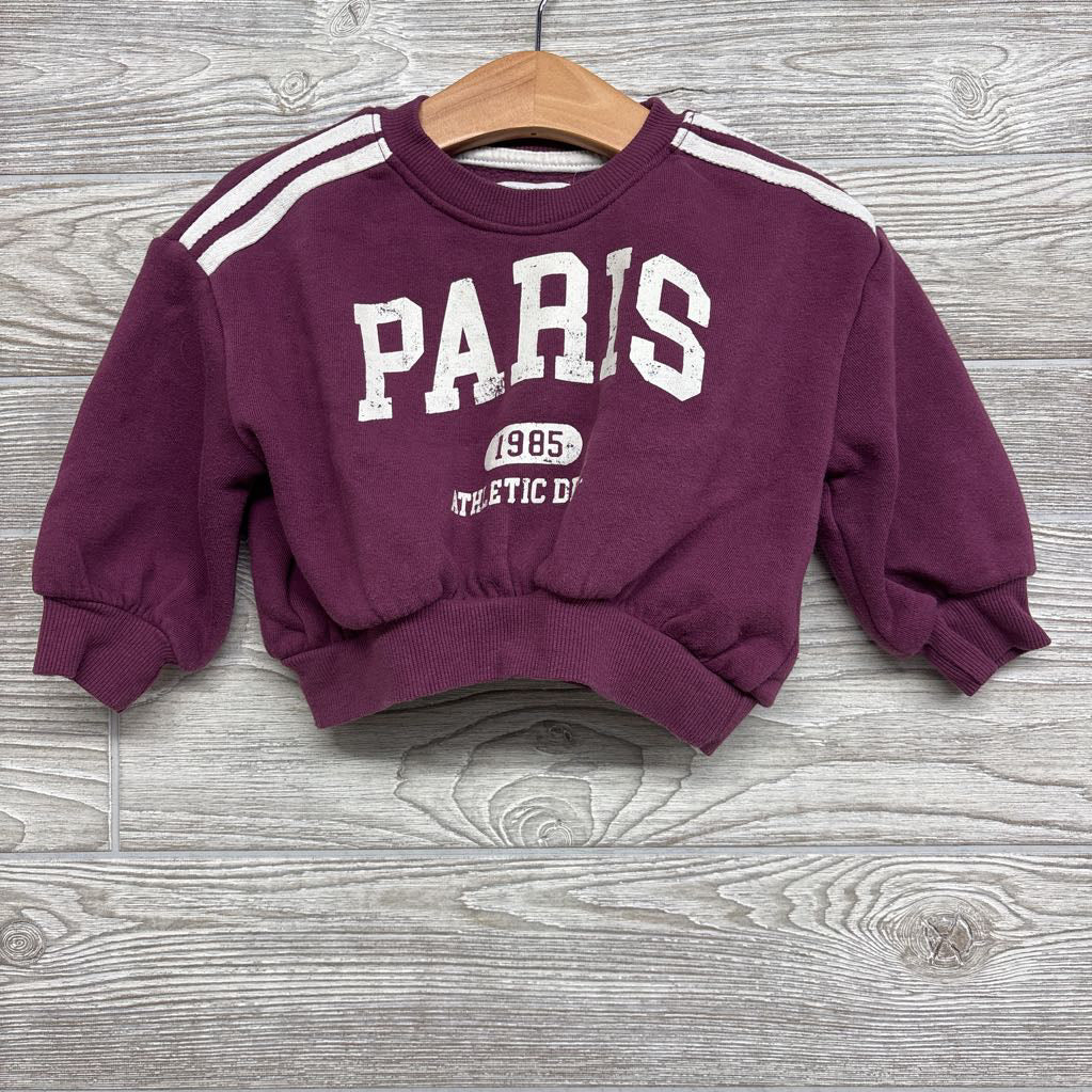 Crop Crewneck Paris 18M