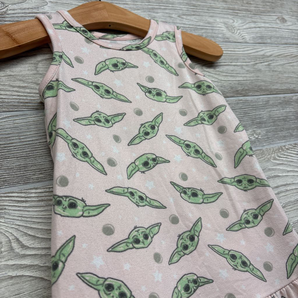 Peplum Tank Top Dress Grogu 18M