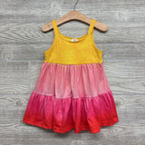 Strapped Tiered Dress 2t