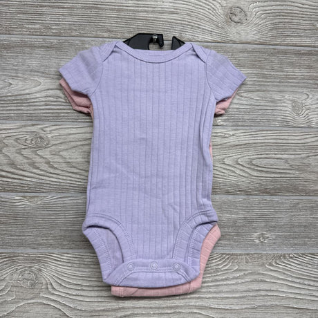 NEW 2 Pk Ribbed Bodysuit NB
