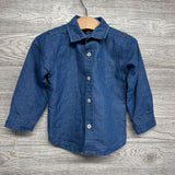Chambray Button Up Shirt 18M