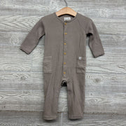Organic Waffle Knit Outfit Pockets 18M