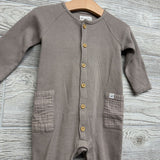 Organic Waffle Knit Outfit Pockets 18M