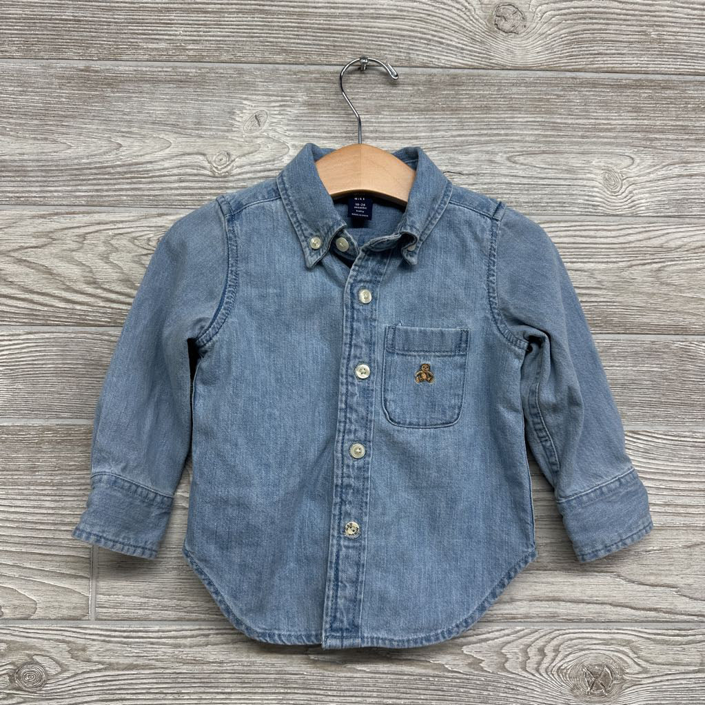 Oxford Button Up Shirt 18-24M