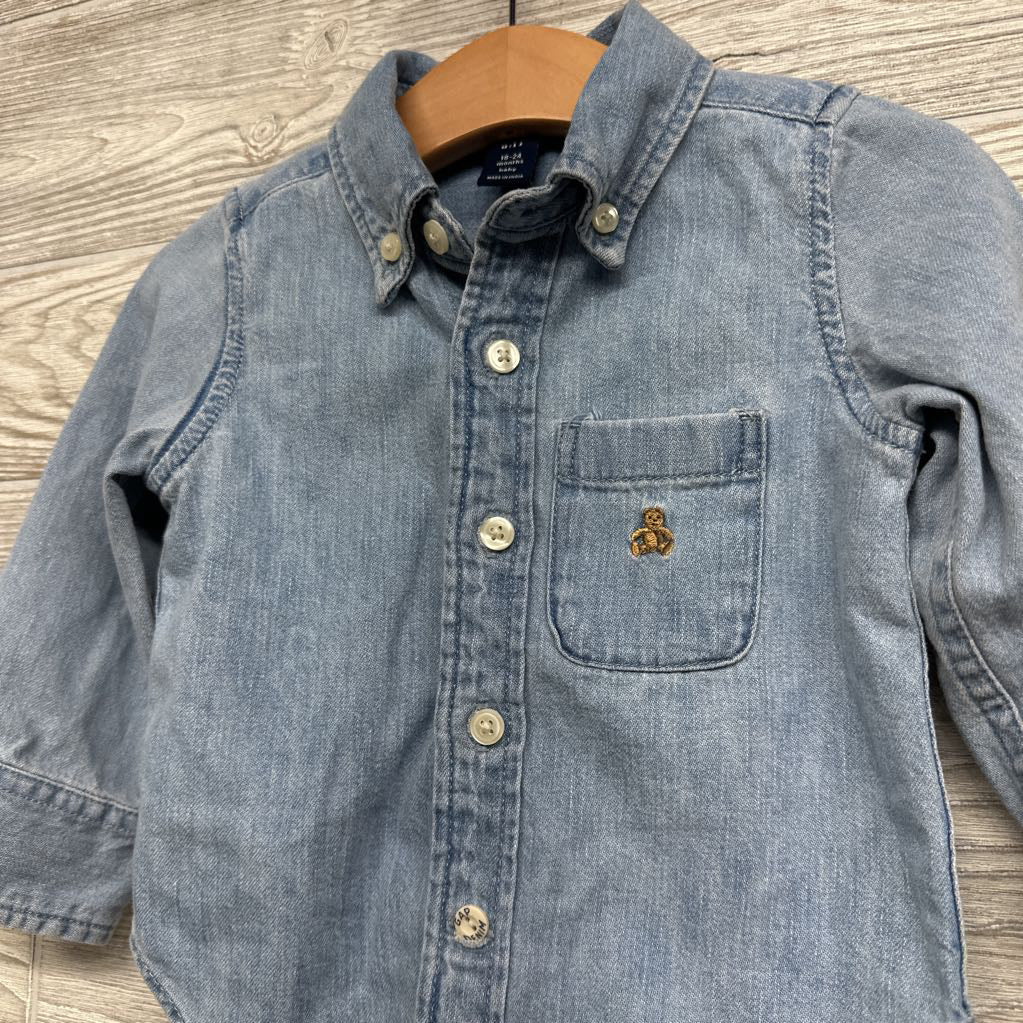 Oxford Button Up Shirt 18-24M