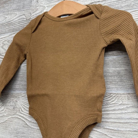 Ribbed LS Bodysuit 3-6M