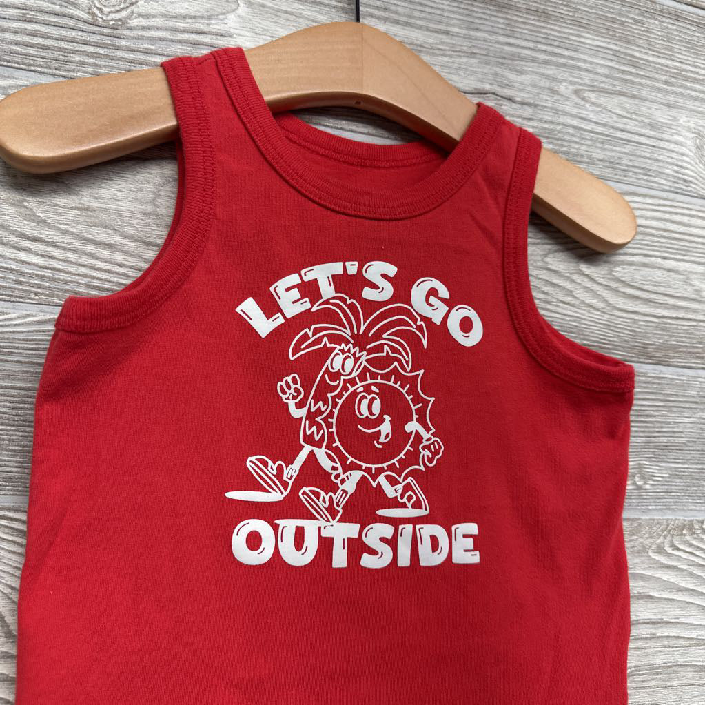 Tank Top Let's Go 18M