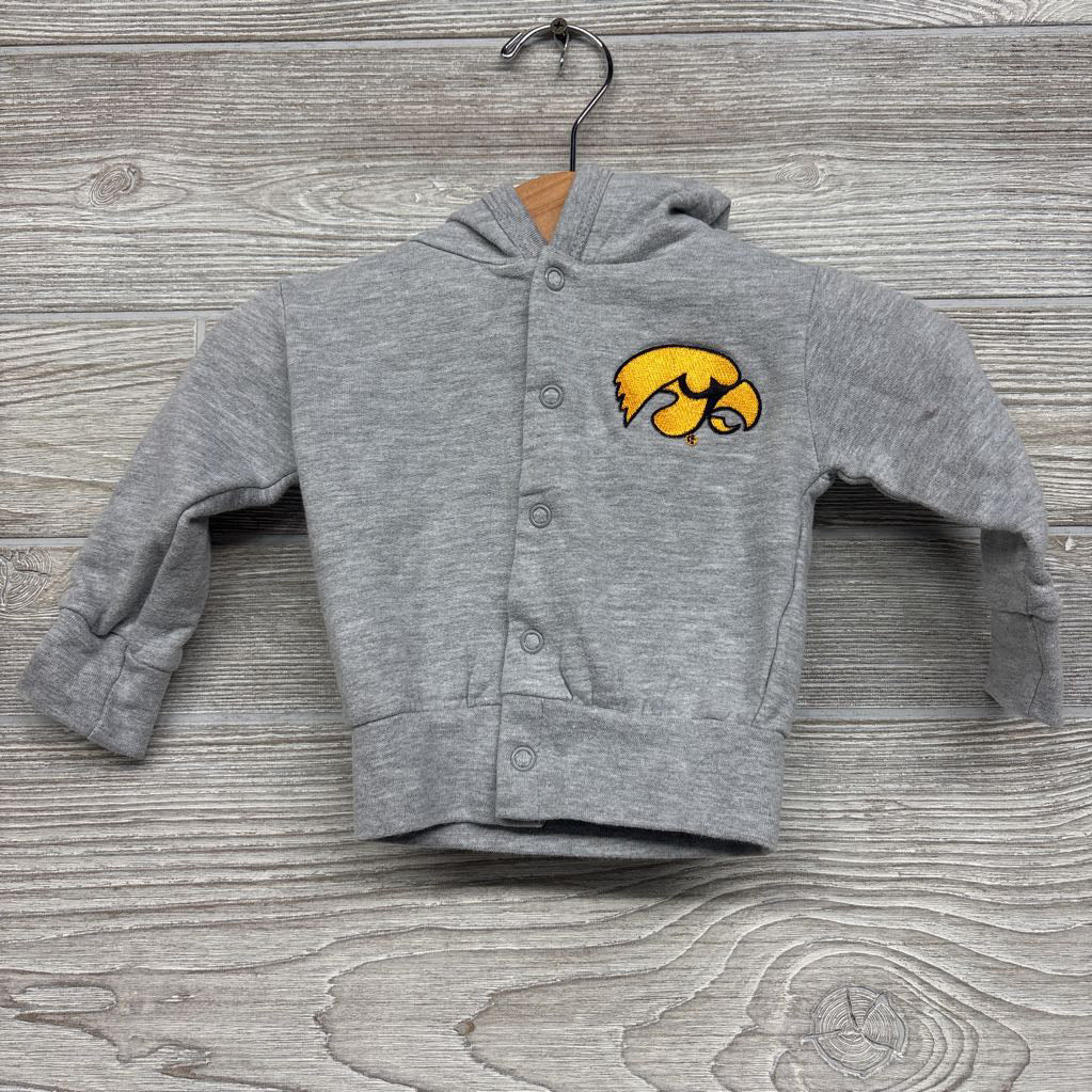 Iowa Hawkeyes Snap Jacket 0-3M