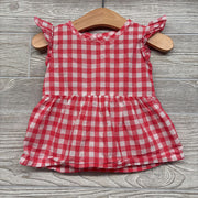 Gingham Peplum Shirt 18M