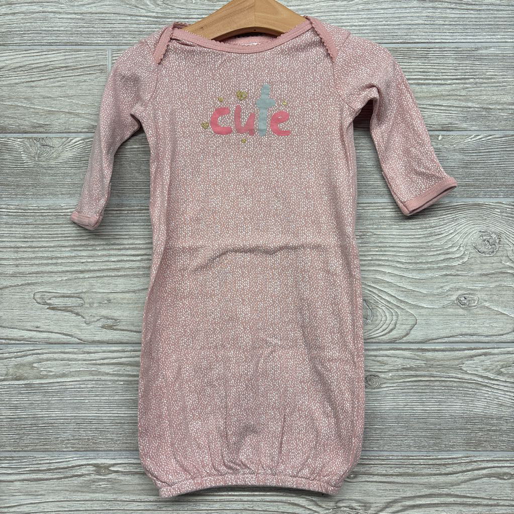 Pj Gown Cute 0-6M