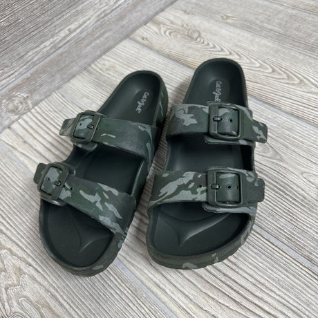 Camo Slide Sandals 4y