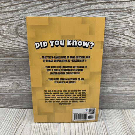 Unofficial Book W/ Interesting Facts For Roblox Fans