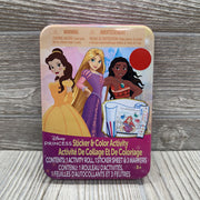 NEW Sticker & Color Activity Princess