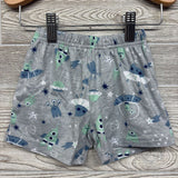 2 Pc Button Up PJs Aliens 12M