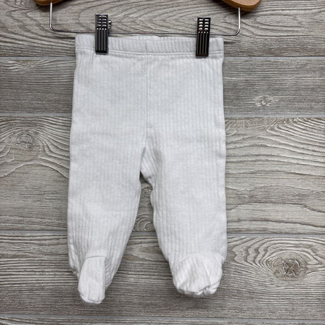 LS Pointelle Side Snap Shirt & Footed Pants 0-3M