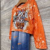 NEW LS Shirt Spooky Season & Faux Fur Lined Pants Cute Girl 5