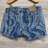 Denim Shorts Marble Wash 16