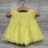Flutter Sleeve Eyelet Tunic & Bubble Shorts 6-9M