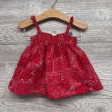 Smocked Tank Top & Bubble Shorts Paisley 18M