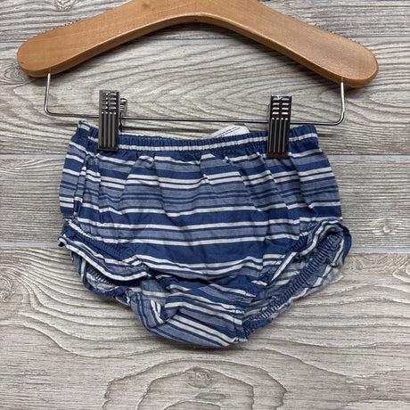 Bow Strap Tank Top & Ruffle Trim Shorts Stripes 6M