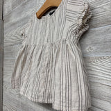 Gauze Peplum Shirt & Skirt Stripes 18M