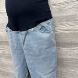 Cross Panel Skinny Jeans 12/Large