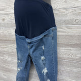 Full Panel Ripped Skinny Jeans Large