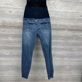Full Panel Ripped Skinny Jeans Large