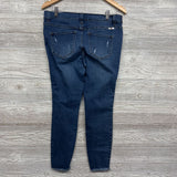 Annie Super Skinny Side Panel Jeans Large