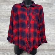 Plaid Button Up Shirt Medium