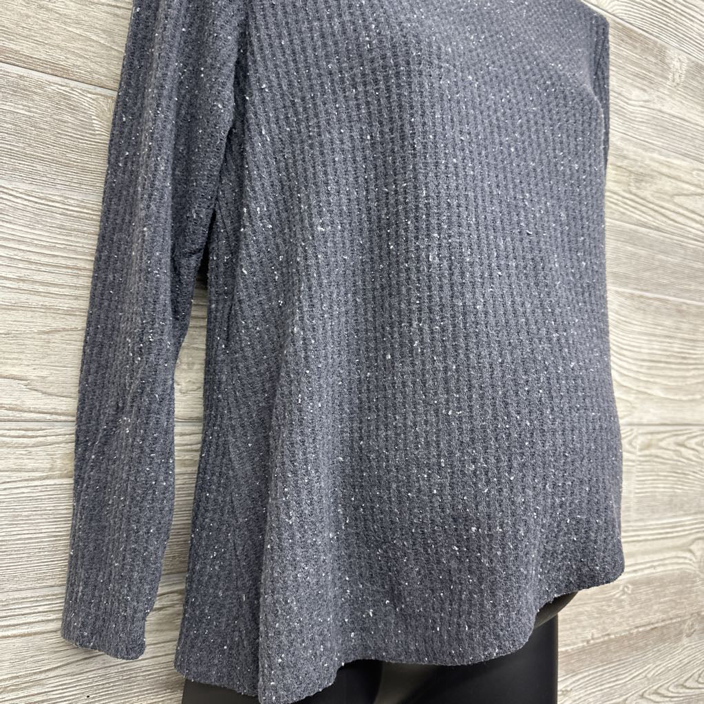 Waffle Knit LS Shirt Medium