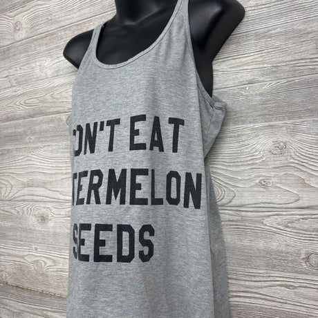 Tank Top Don't Eat Watermelon Seeds Large