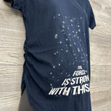 Ruched Shirt The Force Is Strong Large