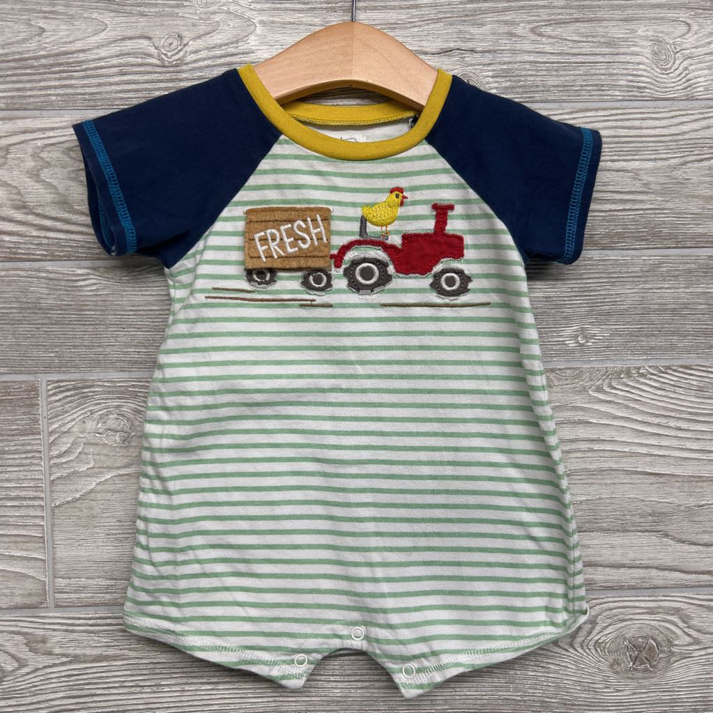Shorty Romper Stripes Fresh 9-12M *
