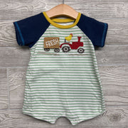 Shorty Romper Stripes Fresh 9-12M *